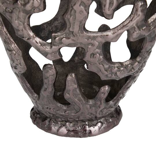 20" Contemporary Aluminum Vase
